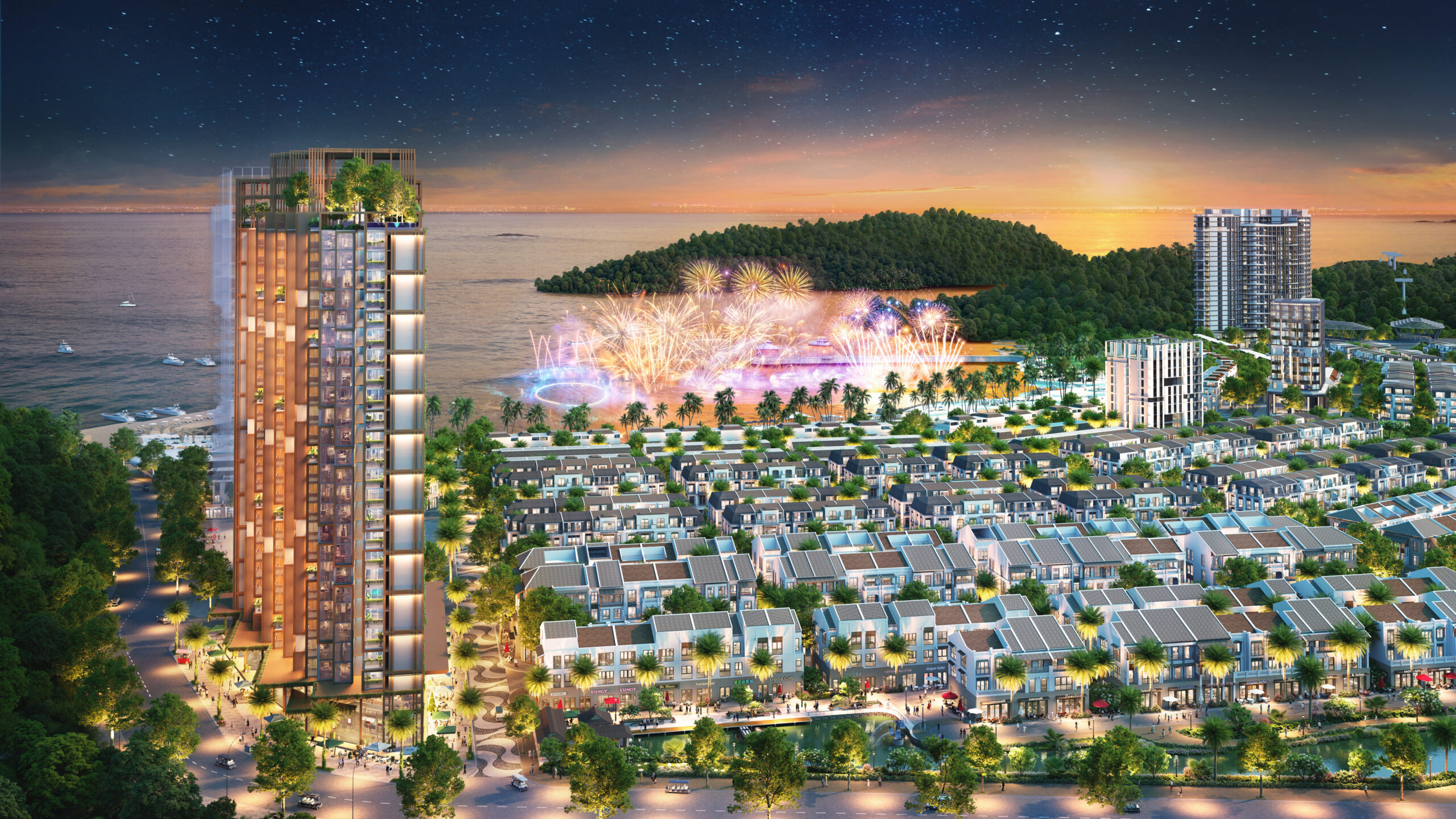 Sun Group giới thiệu Thành phố Vịnh trung tâm Xanh Island tại Cát Bà